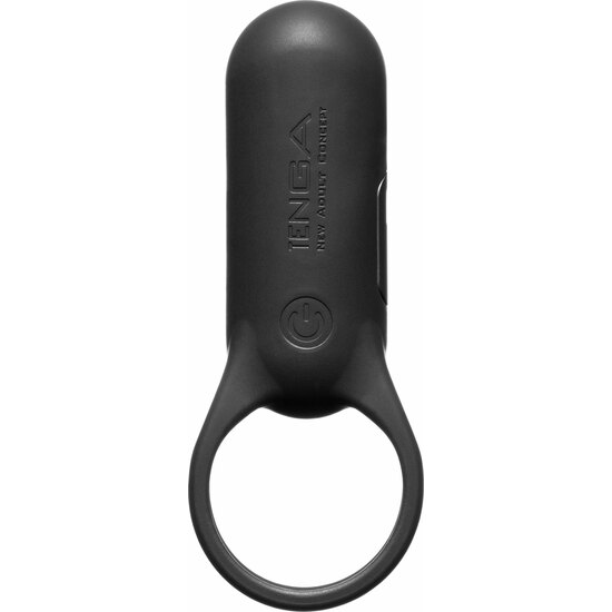 TENGA SVR ANILLO VIBRADOR INTELIGENTE - NEGRO