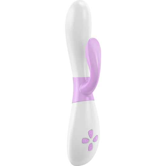 OVO K2 VIBRADOR CONEJITO BLANCO/ROSA