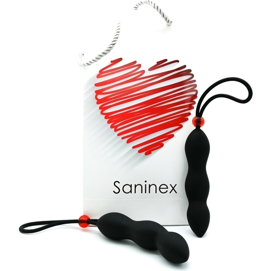 SANINEX CLIMAX - PLUG CON ANILLO - NEGRO