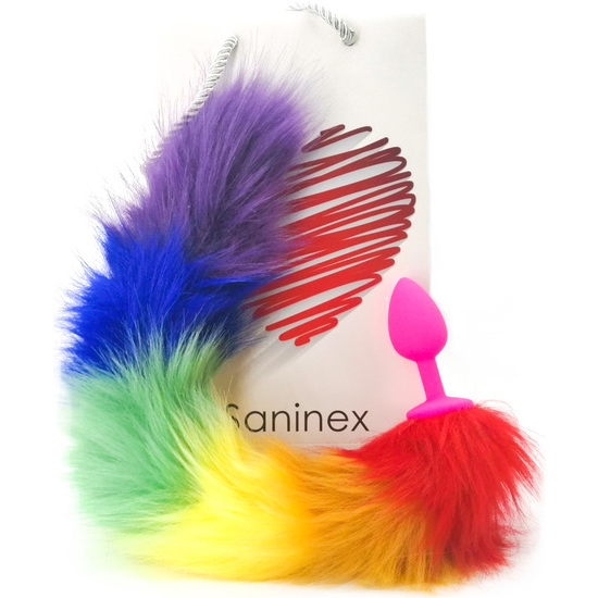 SANINEX SENSATION - PLUG COLA ARCOIRIS UNISEX