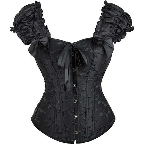 CORSET ÁNGELES NEGRO