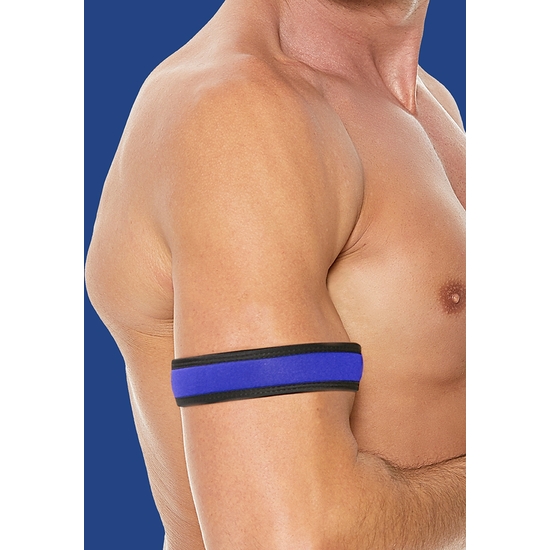 OUCH PUPPY PLAY - NEOPRENE ARMBANDS - AZUL