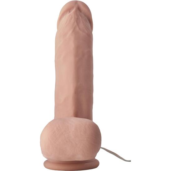 1 DUAL DENSITY VIBRATING DILDO