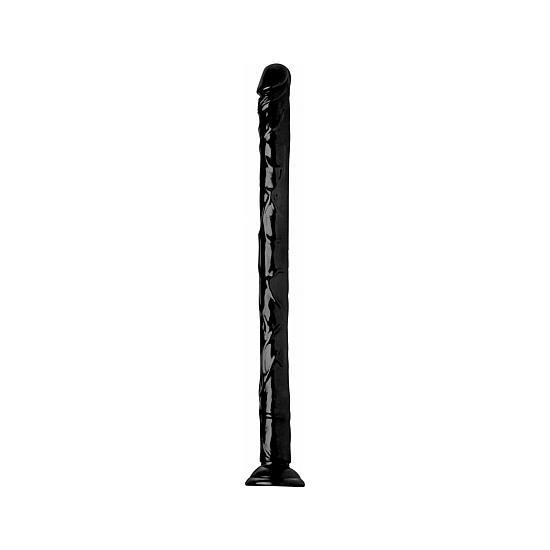 DILDO FLEXIBLE REALÍSTICO 50CM - NEGRO