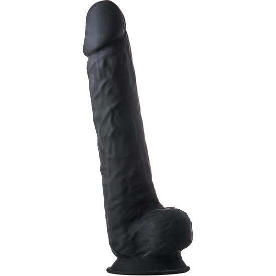 Real love dual density - pene realísitico 38cm negro - Imagen 3