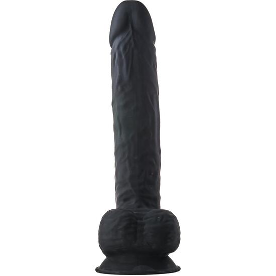 Real love dual density - pene realísitico 38cm negro - Imagen 4