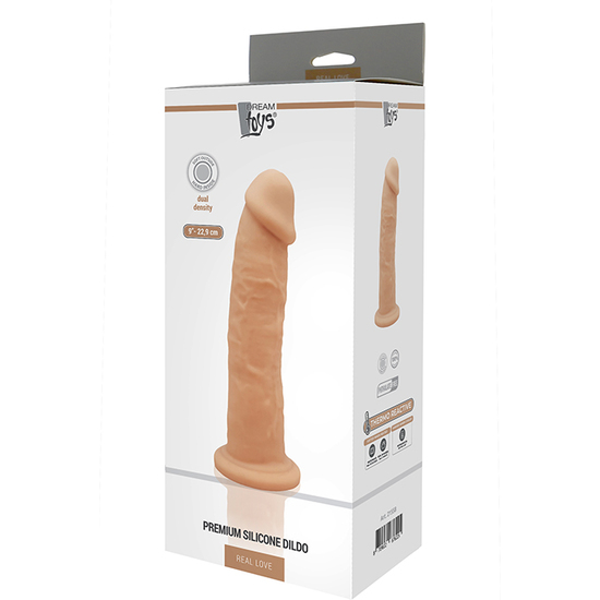 Real love dildo - pene realístico 24 cm color carne - Imagen 2