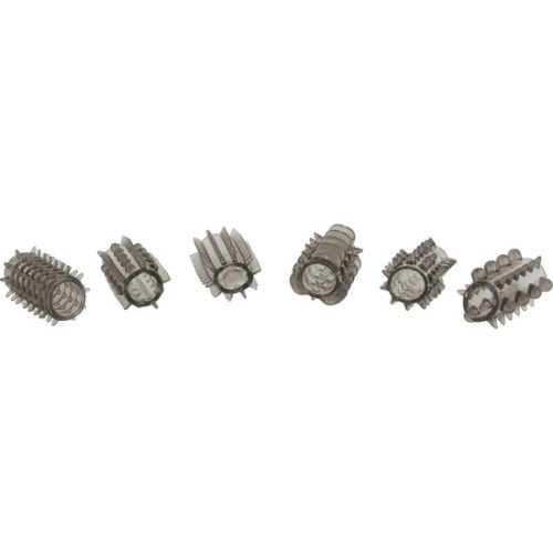 POWER PENIS SLEEVE SET NEGRO 6PCS